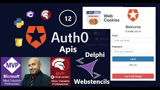 Auth0 okta 12 : Apis User Login in Delphi webstencils - cookies