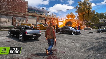 GTA 4 Final Mission 8K Gameplay | RTX 5090 Remastered Graphics MOD