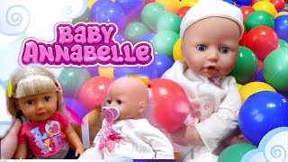 Compilation video for kids with Bayby Anabelle Doll We need a stroller | Baby Dolls For Kids