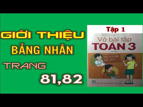 Video Vở Bài Tập Toán 3 Tập 1 Trang 81+82 - Bài 71 Giới... - YouTube