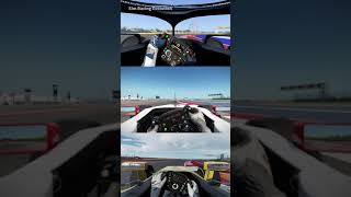 F1 2021 vs Project Cars 2 vs Forza 7 | COTA | #Shorts