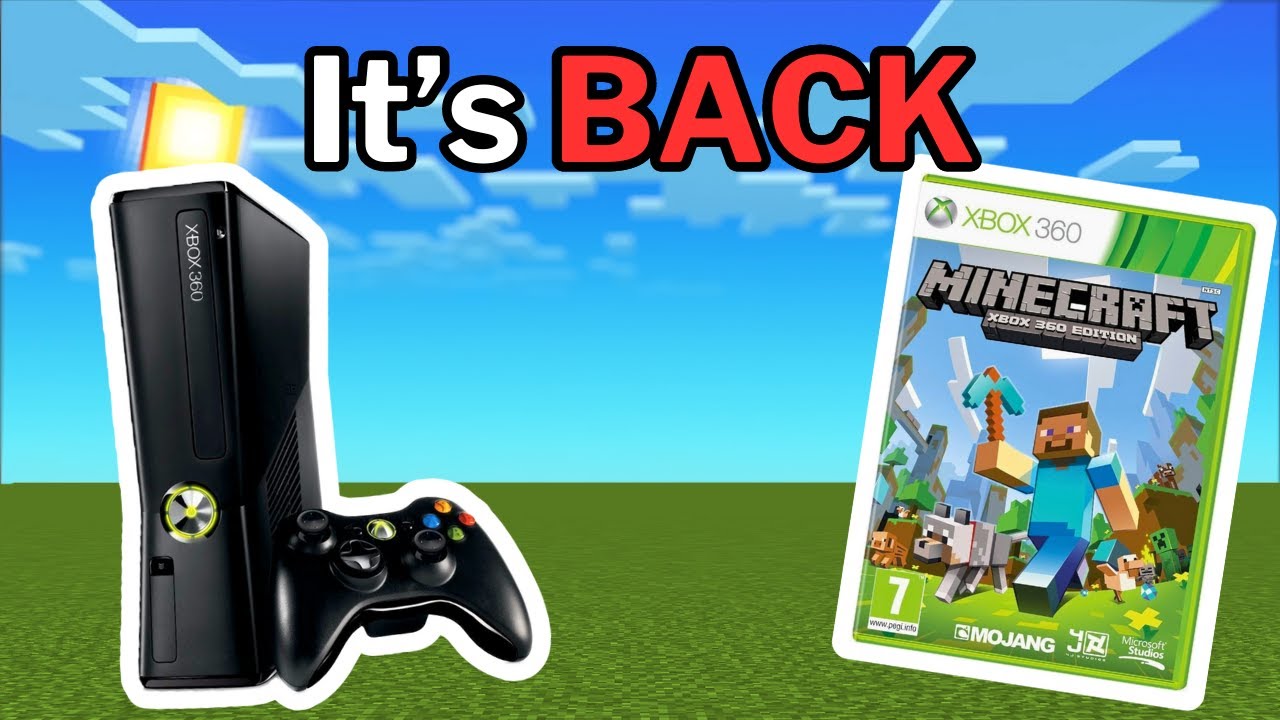 The Epic Return of Minecraft: Xbox 360 Edition! - YouTube