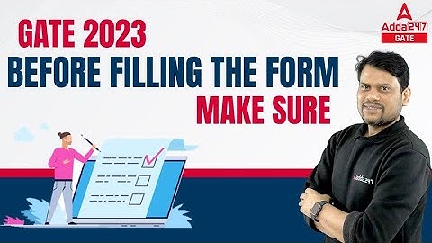 Before filling GATE 2023 form | Make SURE … by Ravi Sir