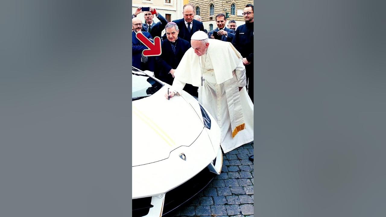 Pope's Lamborghini: Blessed and Sold#car #supercar #luxurycar #exotic #lamborghini Pope's Lamborghini: Blessed and Sold#car #supercar #luxurycar #exotic #lamborghini