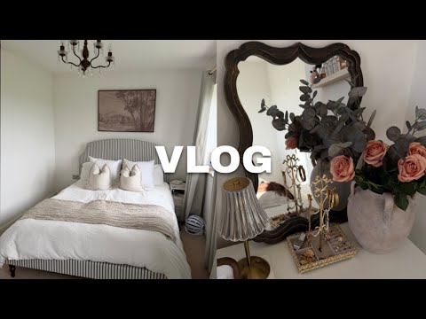 SPEND A FEW DAYS WITH US VLOG Bedroom Transformation Wedding Updates And Dress Shopping More 
