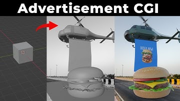Helikopter-CGI-advertenties met VFX in Blender | Blender VFX-zelfstudie