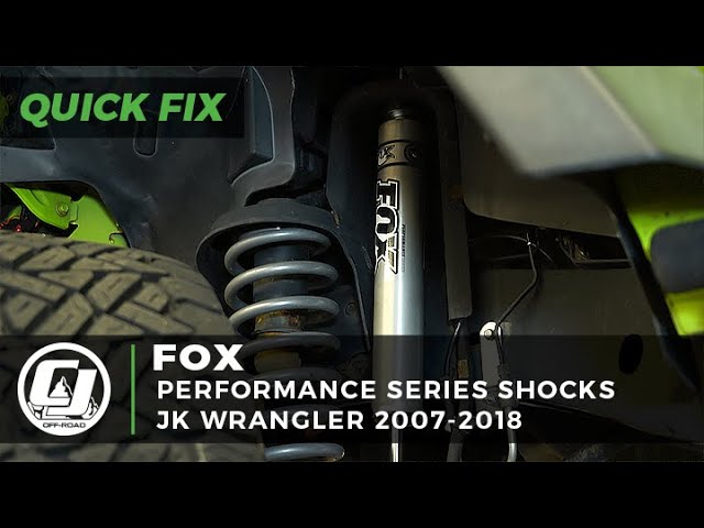 Jeep JK Wrangler Install | FOX  Performance Series IFP Shocks - YouTube