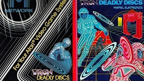Tron Deadly Discs Atari 2600 Vs Intellivision - The No Swear Gamer