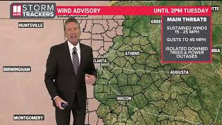Weather forecast in north Georgia, metro Atlanta | Mon 11p update
