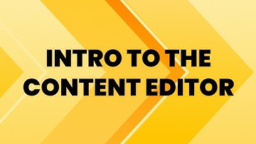 Introduction to the Webflow Content Editor