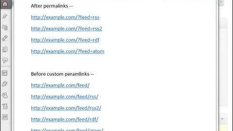 RSS Feeds Part 1