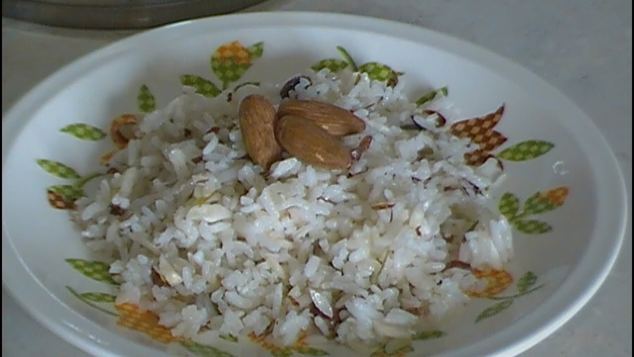 Arroz Almendrado 