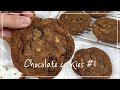 [Sub] 3분 베이킹 #1 - 쫀득한 초코쿠키 만들기 / Chewy chocolate cookies /홈베이킹/ Home baking