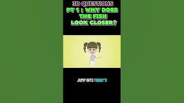 PART 1: Why Do Fish Look Closer Underwater? 🌊 Light Refraction Explained! #reflections