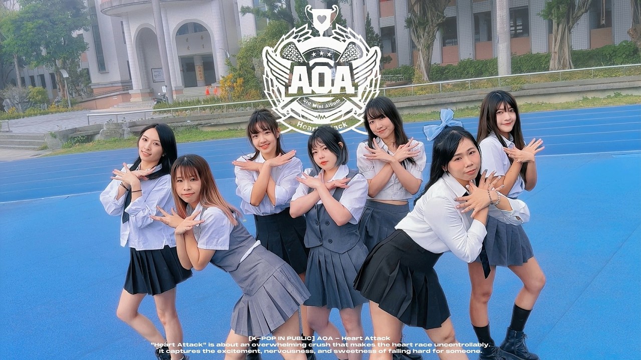 [KPOP IN PUBLIC] AOA - Heart Attack Dance Cover from Taiwan Taipei