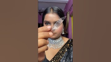 Remove glitters Eyeshadow with Tape 😱😱 #shorts #hack #viral