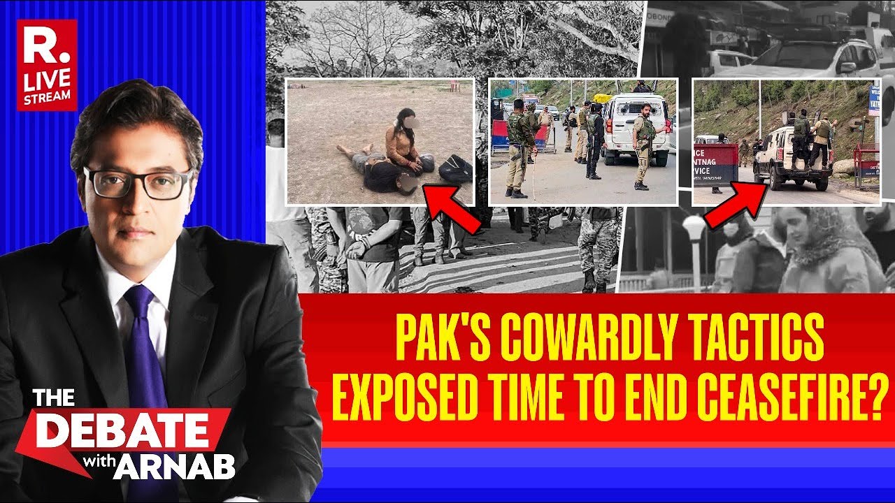 Debate with Arnab on Pahalgam Terror Attack: Should India end Ceasefire and hit back?