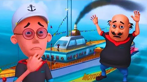 Motu Patlu का Dream Cruise गया पानी में! | Motu Patlu Deep Sea Adventure