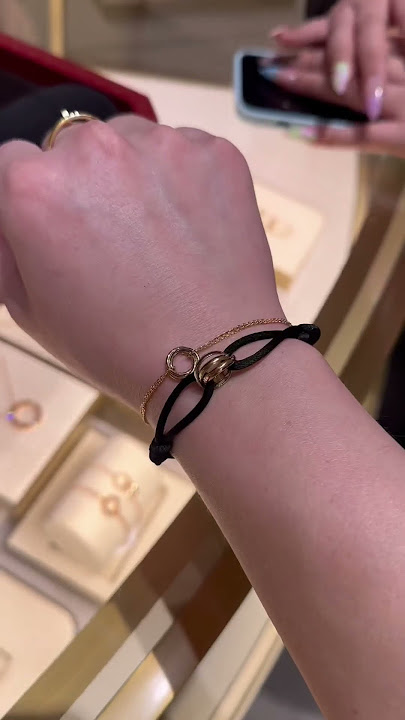 Cartier Trinity Cord Bracelet