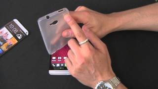 Htc One Cimo Grip Back Case Flexible Tpu Cover Review - By Gazelle
