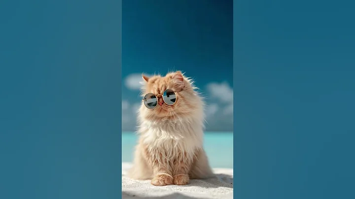 Video 11651271: fluffy persian cat