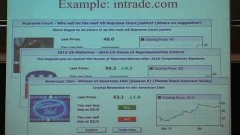 "A New Understanding of Prediction Markets Via No-Regret Learning" (CRCS Lunch Seminar)