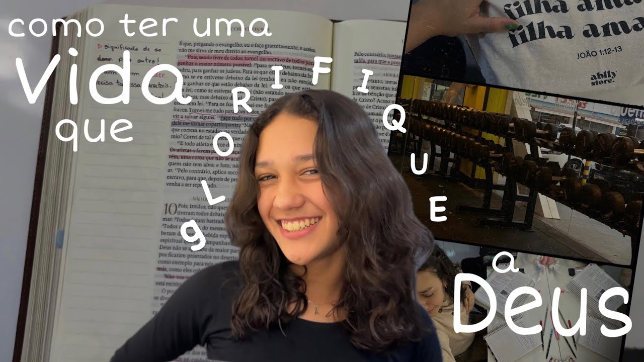 Como ter uma vida que glorifique a Deus? - Vídeo Devocional | By Anaju