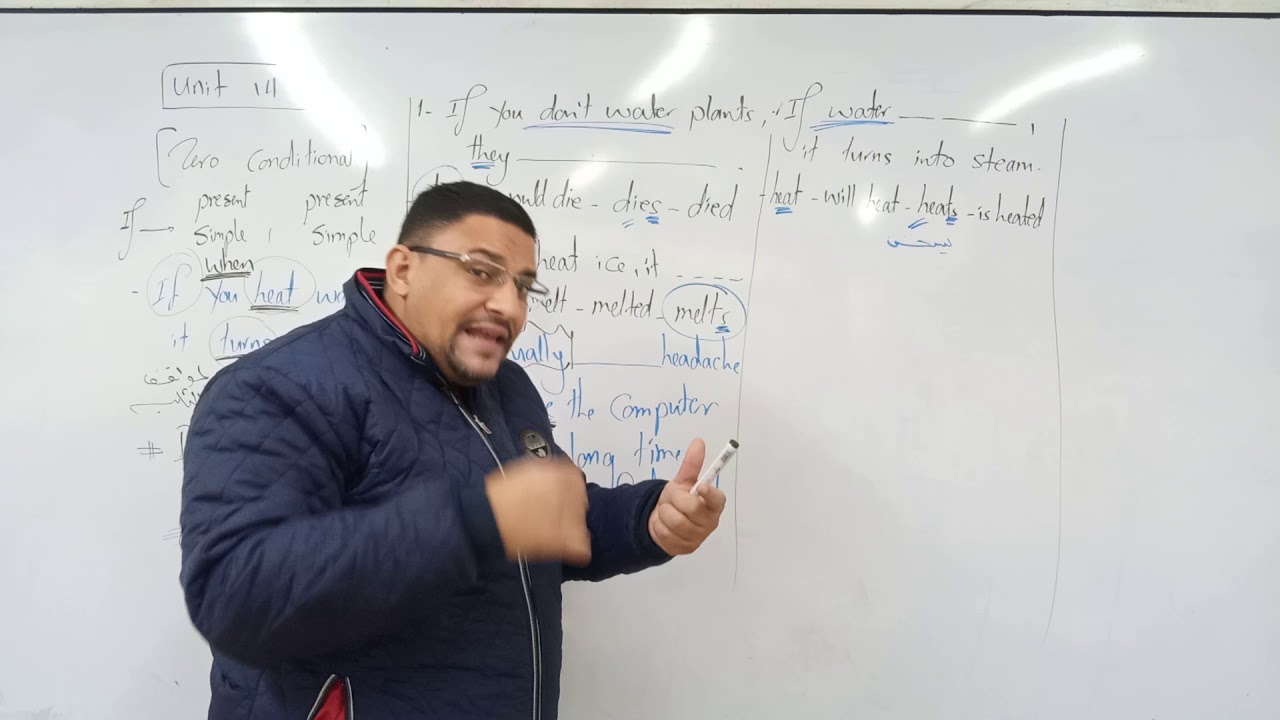 If (zero conditional) الحالة الصفرية