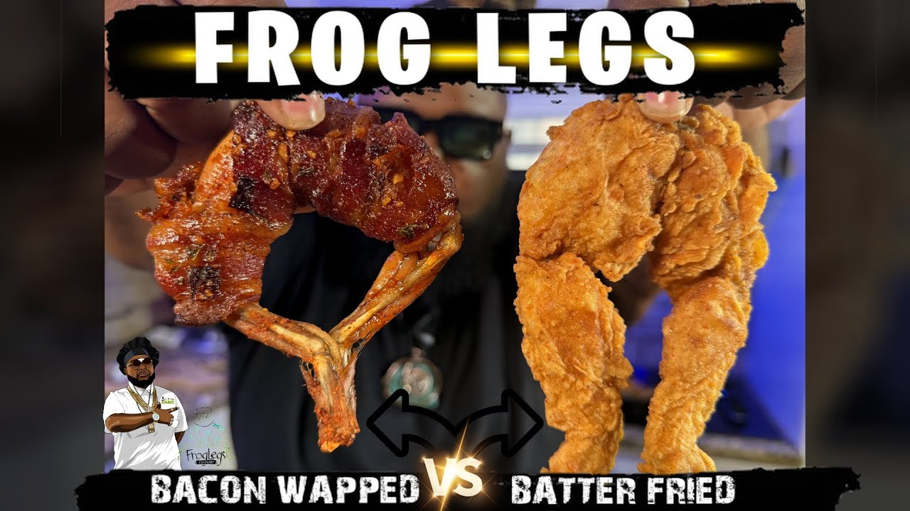 FROG LEGS JUMPING (CLEAN & COOK)