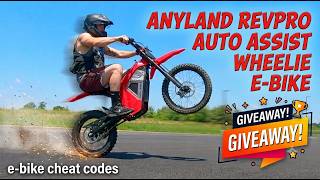 Testing the AUTO WHEELIE ASSIST Mode on the Anyland RevPro E-Bike! #DISCOVERYOURANYLAND