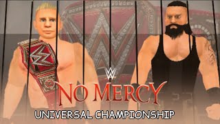 Wwe Brock Lesnar Vs Braunstrowman Universal Championship Wr3D 2K23 V5