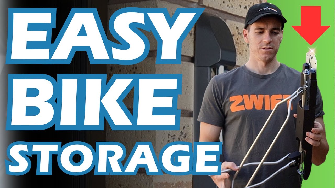 EASY BIKE STORAGE | UNBOX and INSTALL | BIKE RAKZ EZIFOLD - YouTube