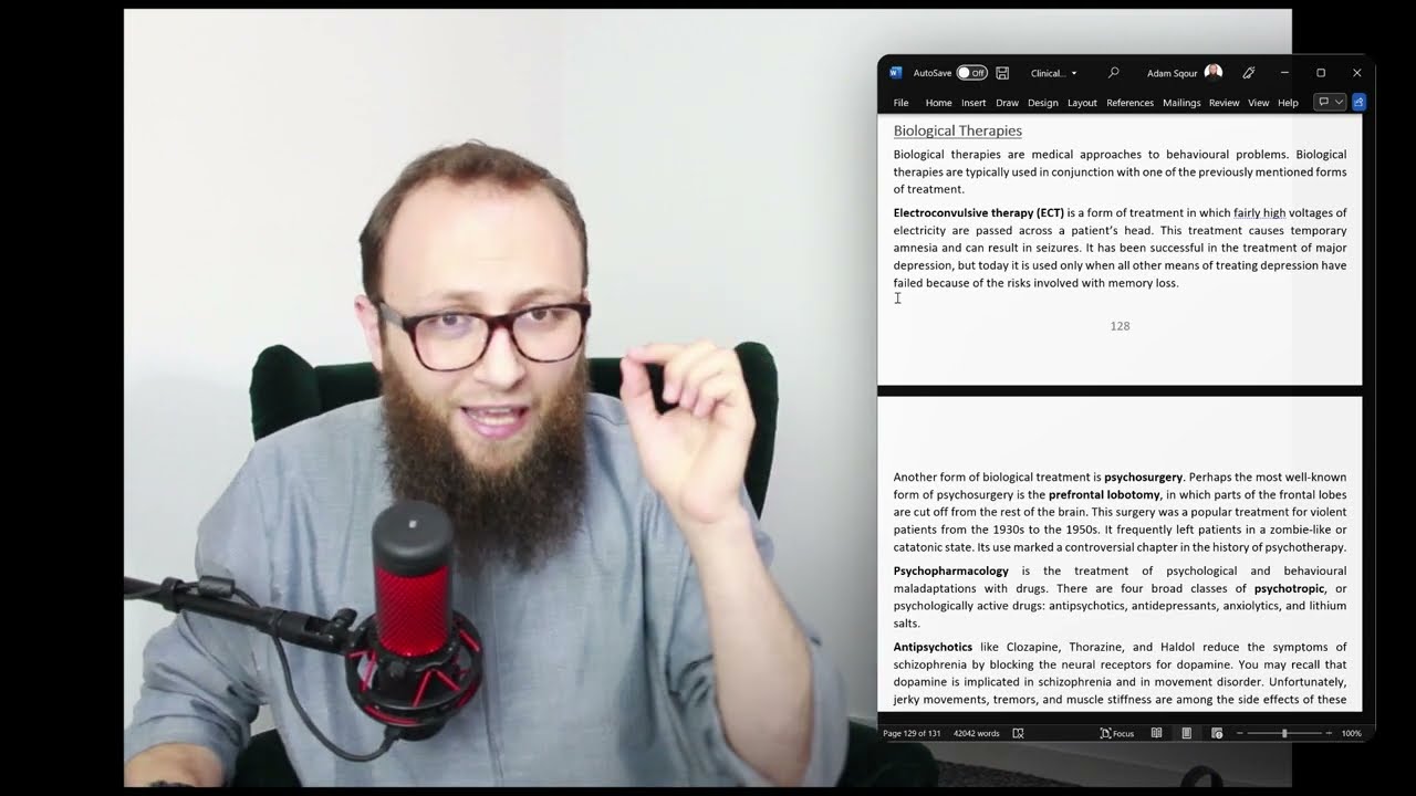 العلاج في الطب النفسي | Treatment - 16 Clinical Psychology 2022