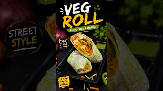 🌯 Aisa Veg Roll Dekhkar Bhookh Lag Jayeg #shortsvideo
