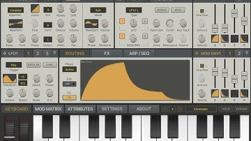 Filters in SynthMaster One