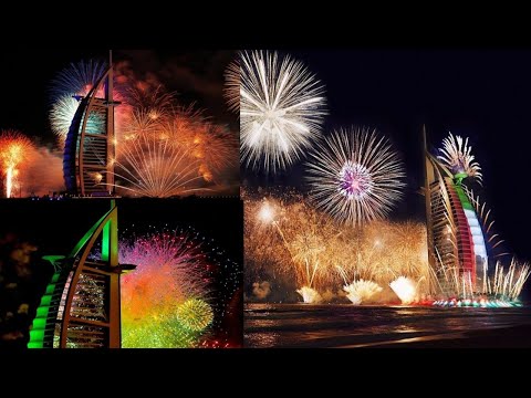 Burj Al Arab fireworks|| Dubai……