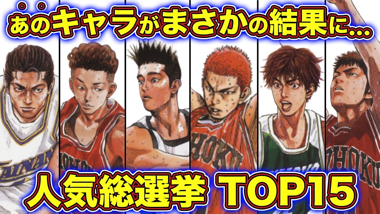 全国のスラダン軍団2006人が選ぶ！人気キャラランキングTOP15
