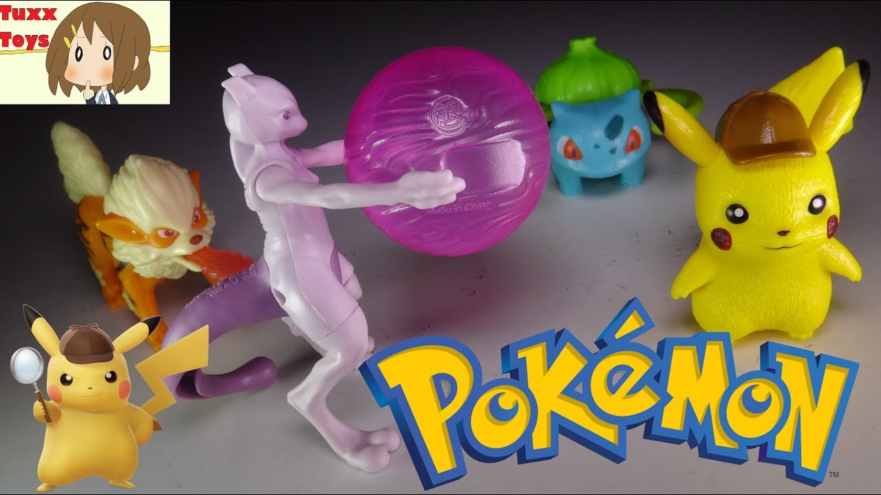 Detective Pikachu Burger King Toys! (PART TWO) ALMOST FULL SET! YouTube