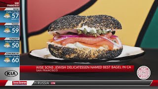 Wise Sons Jewish Delicatessen named best bagel in California