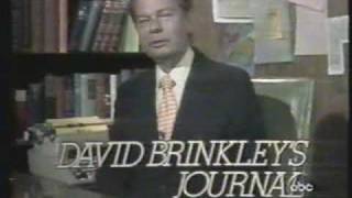 Two News Stories on the Death of David Brinkley - June, 2003