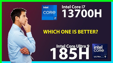 INTEL Core i7 13700H vs INTEL Core Ultra 9 185H Technical Comparison