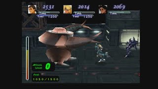 Xenogears (1998) - Swordknight / Aegisknight / Wandknight / Clawknight / Schpariel boss battle