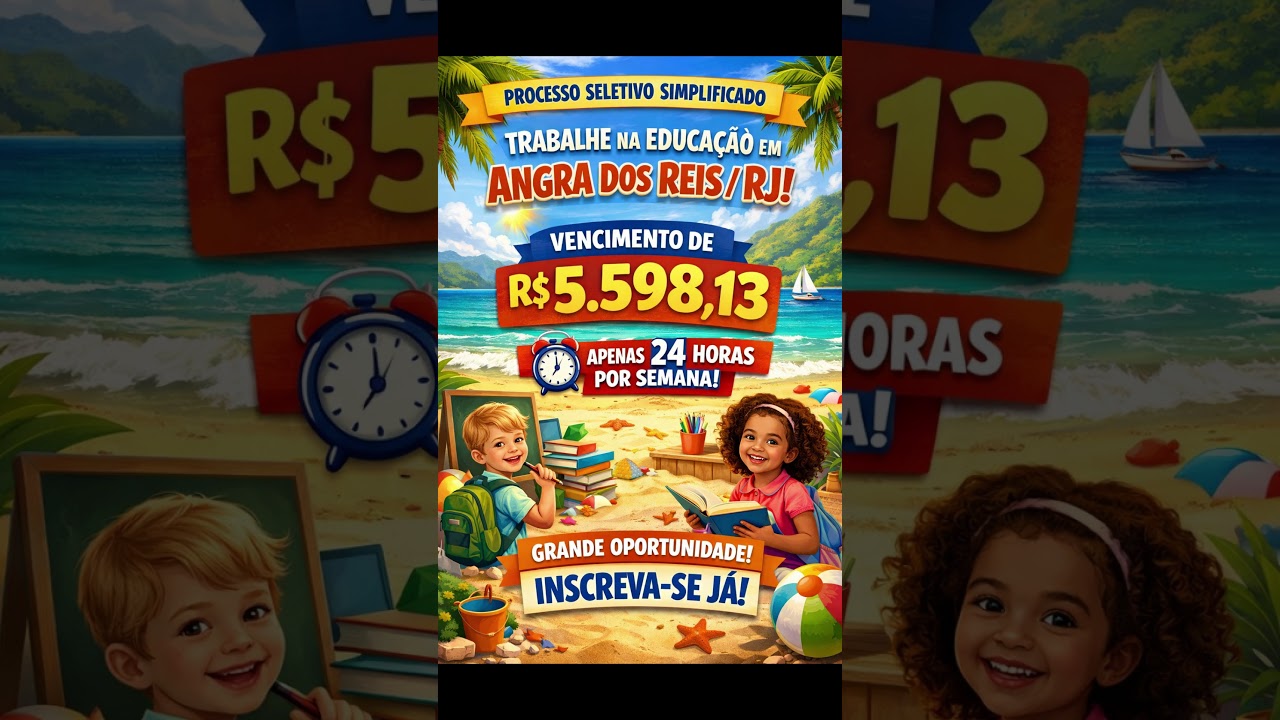 Processo Seletivo  - Angra dos Reis  / RJ - 2025