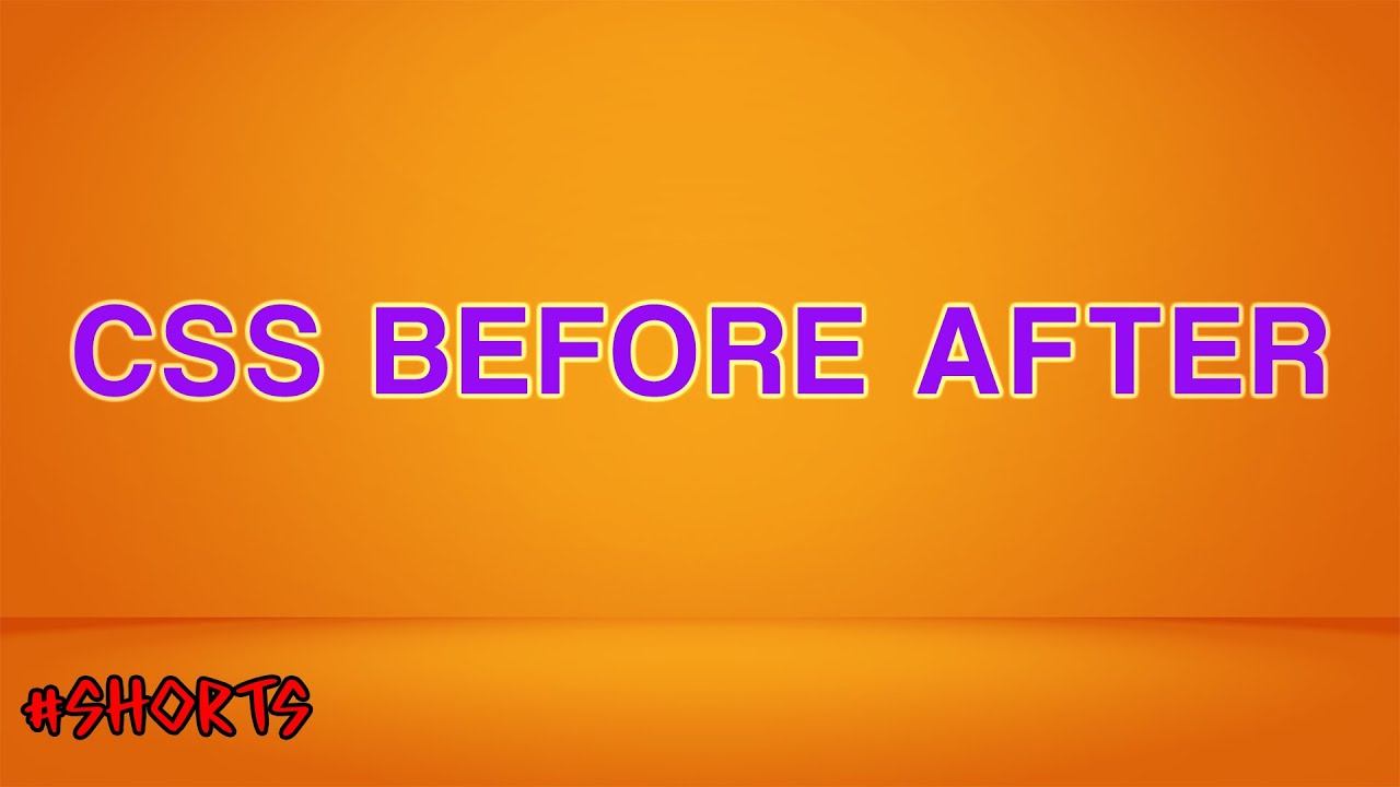 CSS Before-After Kullanım Yerleri #shorts - YouTube