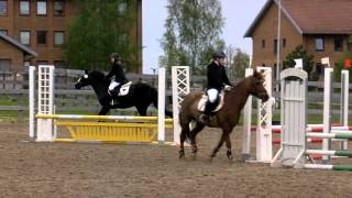 Malin och Fanny stilhoppning Theleborg 20120511 4:e plats