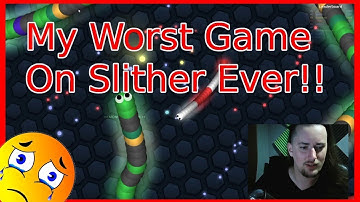 SLITHER.IO FIRST TIME PLAYING - WORST ATTEMPT EVER
