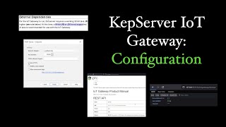 KepServer IoT Gateway - Configuration
