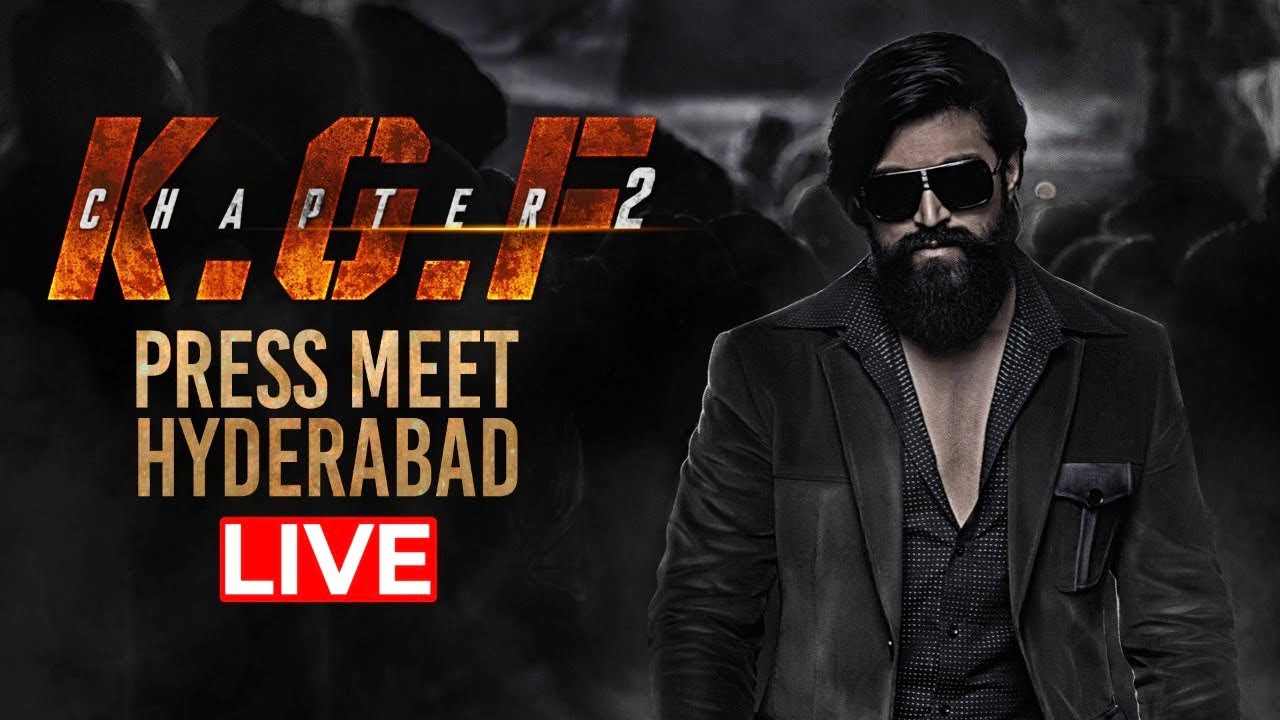 KGF Chapter 2 Hyderabad Press Meet Live | Yash | Srinidhi Shetty | Prashanth Neel | Manastars