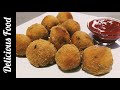 Potato cheese ball  crispy potato cheese ball by delicious food
