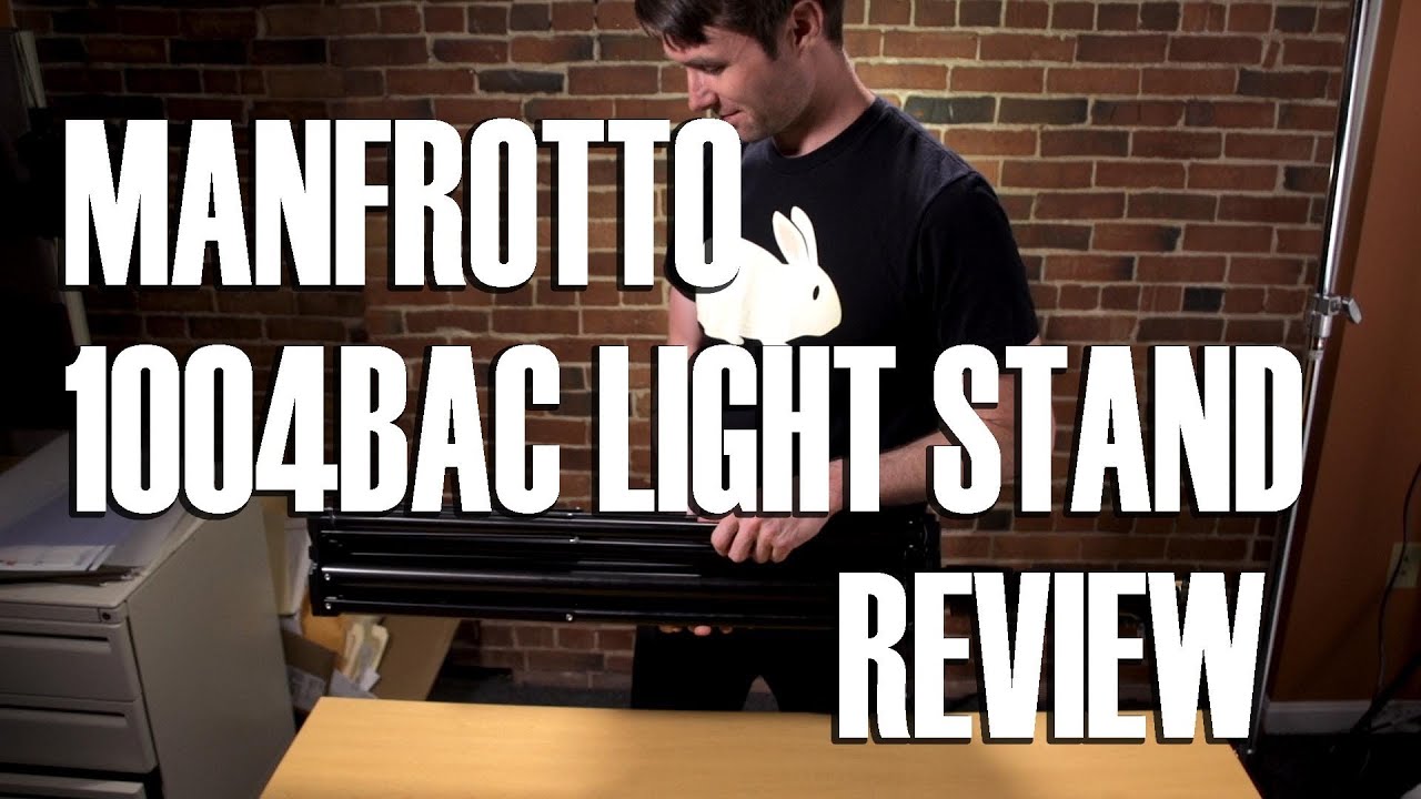 Product Review: Manfrotto 1004BAC-3 Light Stand Kit